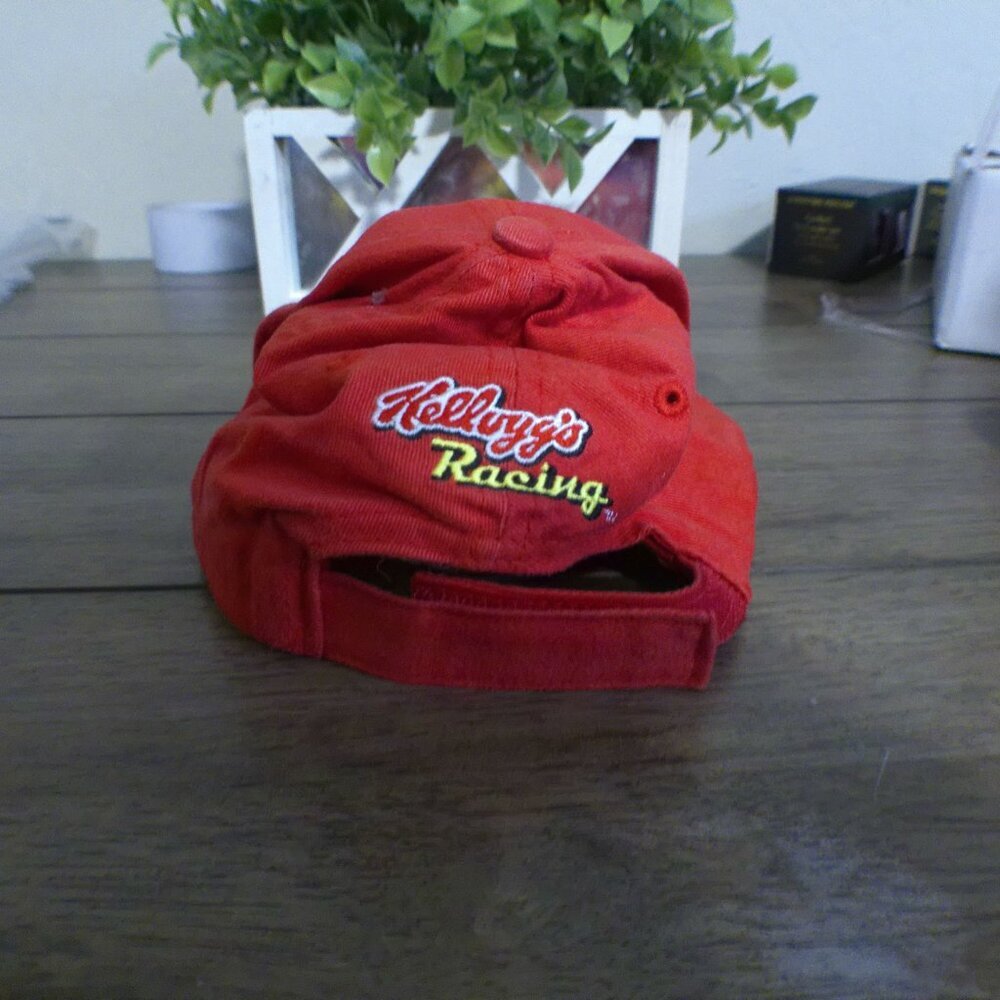 Kellogg’s Racing #24 Terry Labonte Strapback Hat Red Navy Y2K NASCAR